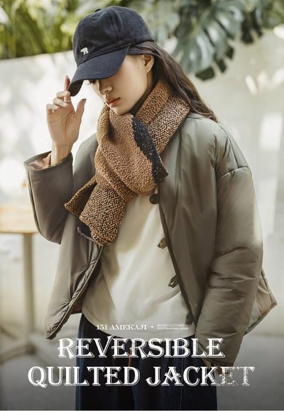 CHAQUETA REVERSIBLE Traff CON APLICACIONES