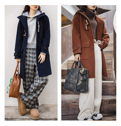 Abrigo de Estilo Universitario Vintage Traff
