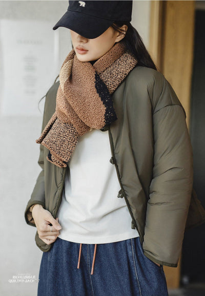 CHAQUETA REVERSIBLE Traff CON APLICACIONES