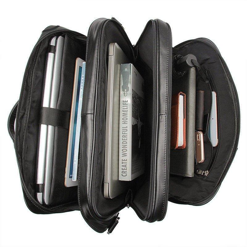 BOLSO DE CUERO UNISEX Traff VGN6750