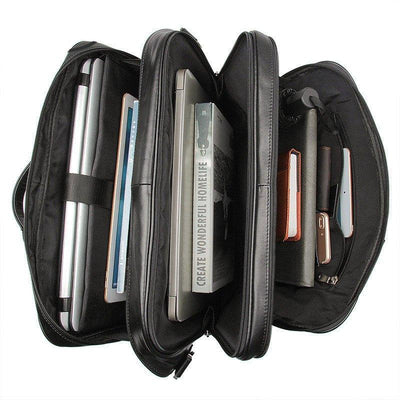 BOLSO DE CUERO UNISEX Traff VGN6750