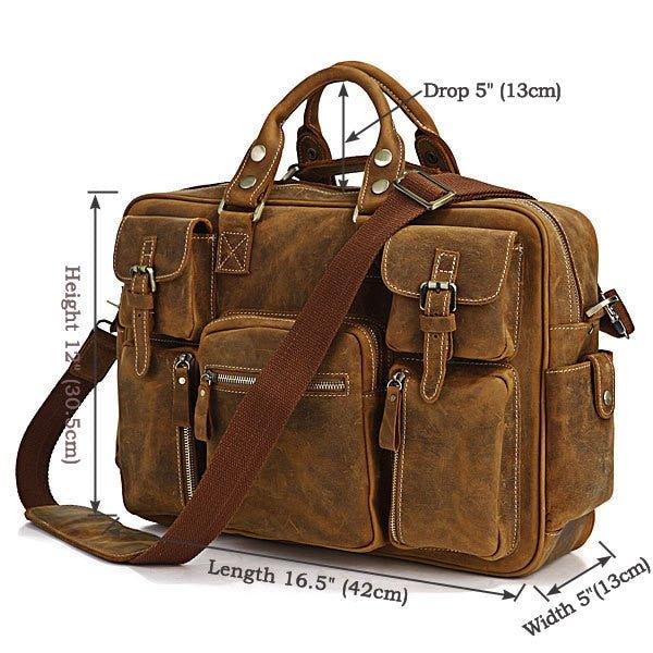 Traff UNISEX BOLSO DE CUERO VGN6749