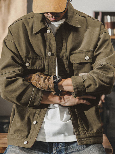 CHAQUETA VINTAGE AMERICANA Traff