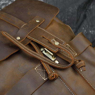 BOLSO DE CUERO UNISEX Traff VGN6781