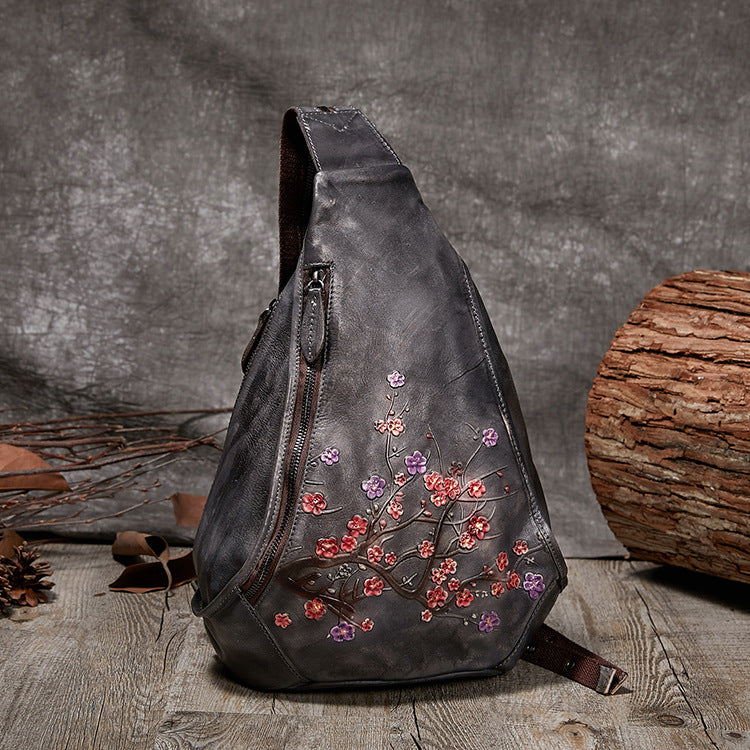 Bolso de Pecho Retro Traff de Cuero