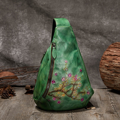 Bolso de Pecho Retro Traff de Cuero