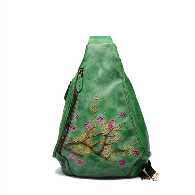 Bolso de Pecho Retro Traff de Cuero