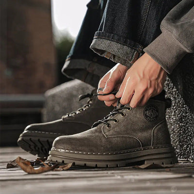 Traff Botas de Trabajo Clásicas Unisex Martin