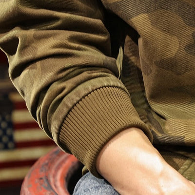 CHAQUETA Traff CAMUFLAJE CON CUELLO