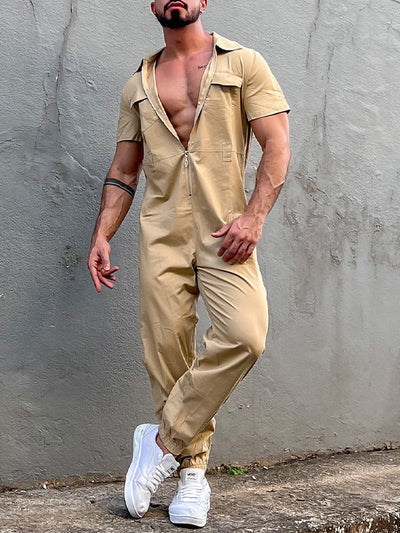 Traff Mono Casual con Cuello de Cremallera