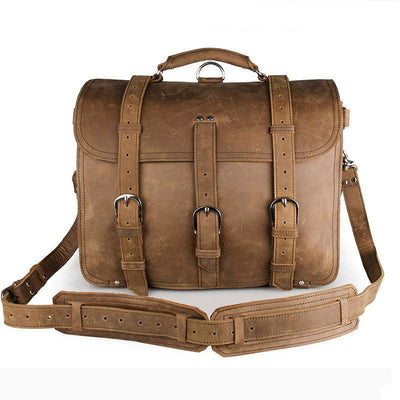 BOLSO DE CUERO UNISEX Traff VGN6744