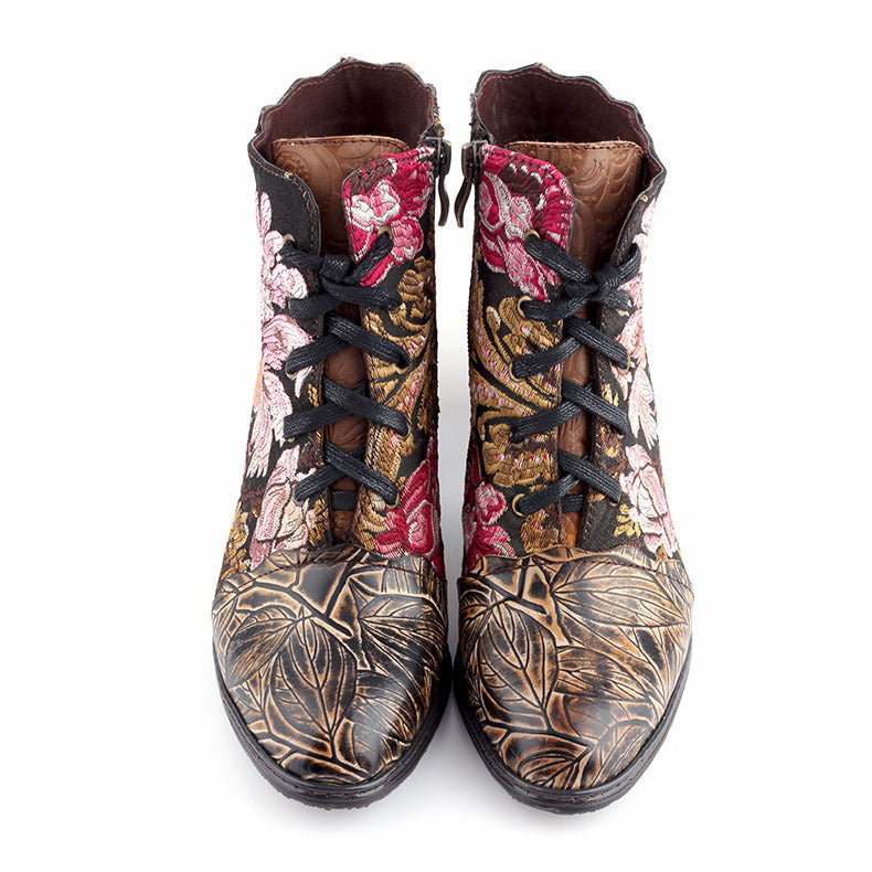 Botas de Mujer Traff Seul de Cuero Auténtico