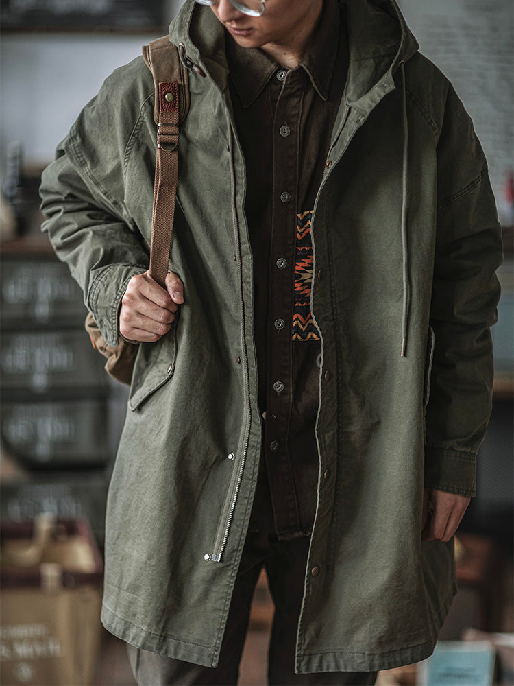 PARKA CON CAPUCHA Traff UNL
