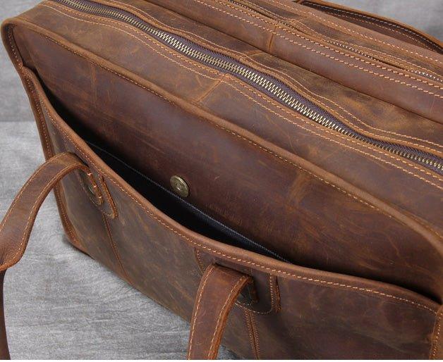 BOLSO DE CUERO UNISEX Traff VGN6740