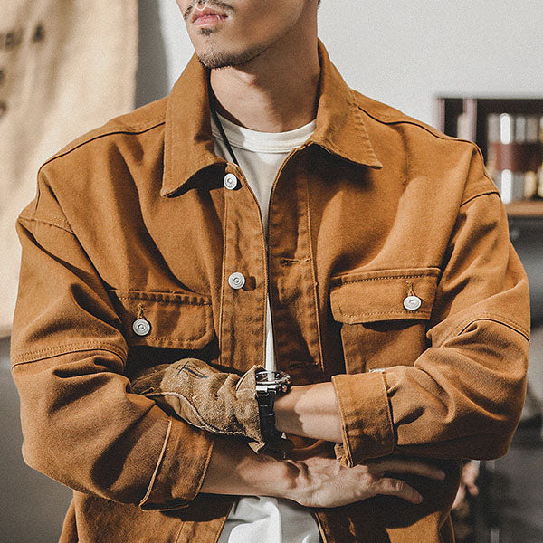 CHAQUETA VINTAGE AMERICANA Traff