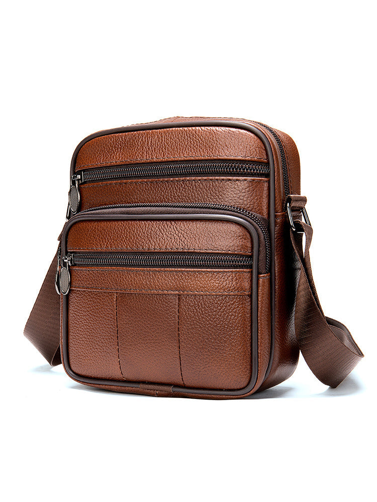 Traff Bolsa de Hombro de Piel de Vaca