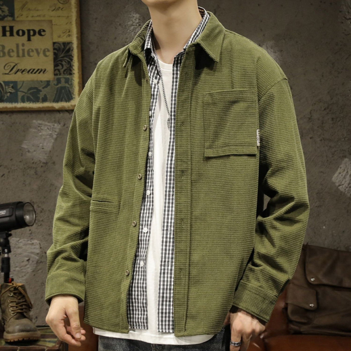 CAMISA DE CORDUROY Traff