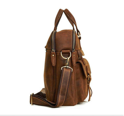 BOLSO DE CUERO UNISEX Traff VGN6733
