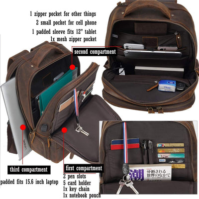Traff UNISEX BOLSO DE CUERO VGN6751