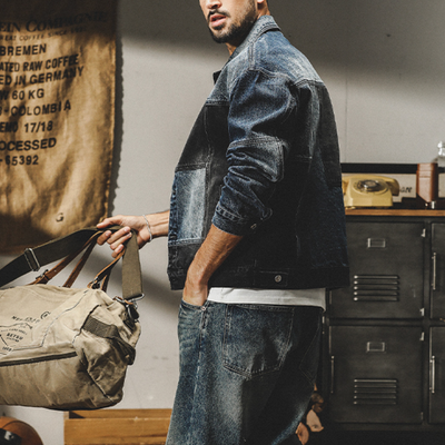 CHAQUETA DE DENIM Traff ALA