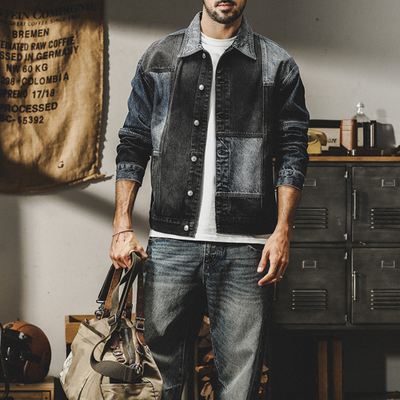 CHAQUETA DE DENIM Traff ALA