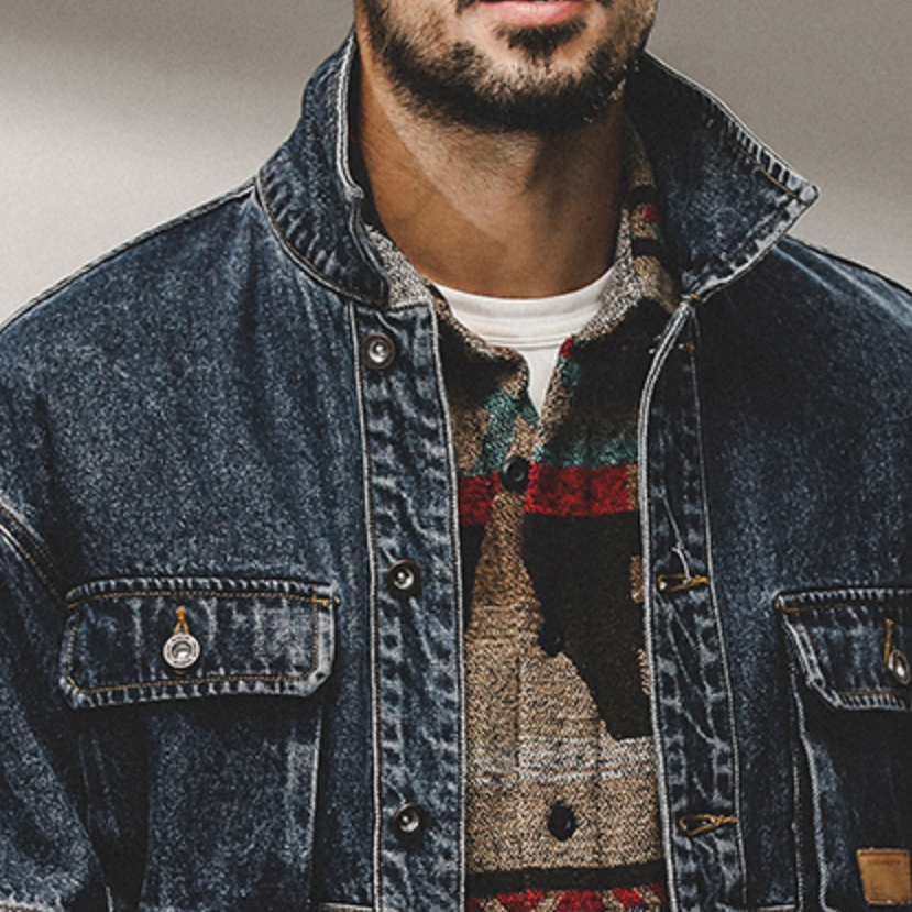 CHAQUETA DE DENIM Traff DUTY