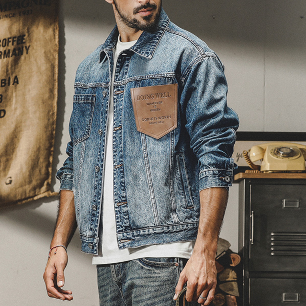 CAMISA Traff RETRO DE DENIM