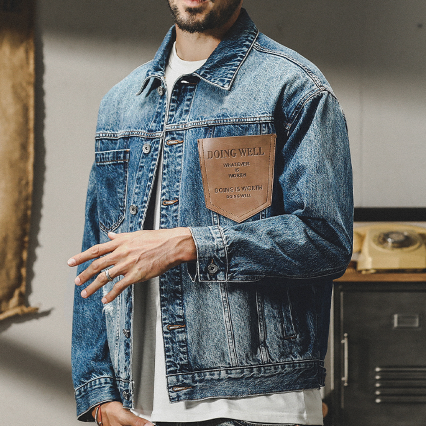 CAMISA Traff RETRO DE DENIM