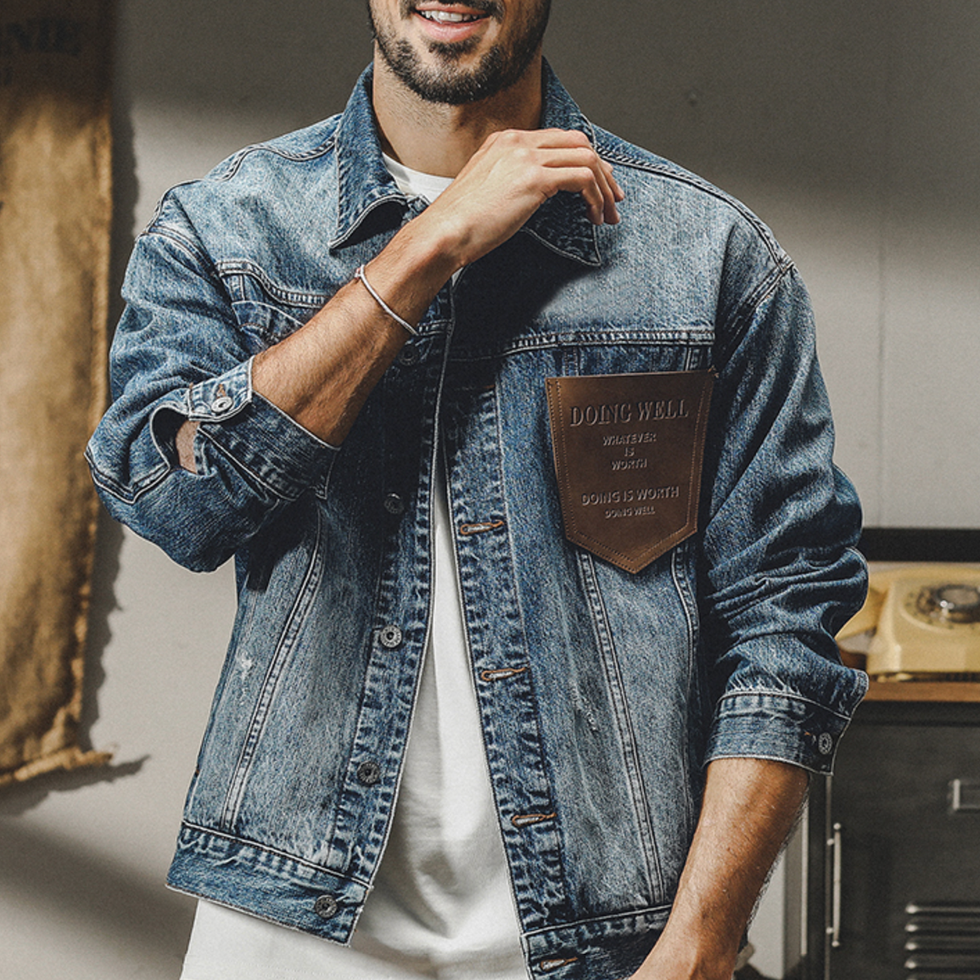 CAMISA Traff RETRO DE DENIM