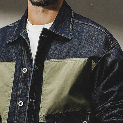 CAMISA DE DENIM Traff JNOL