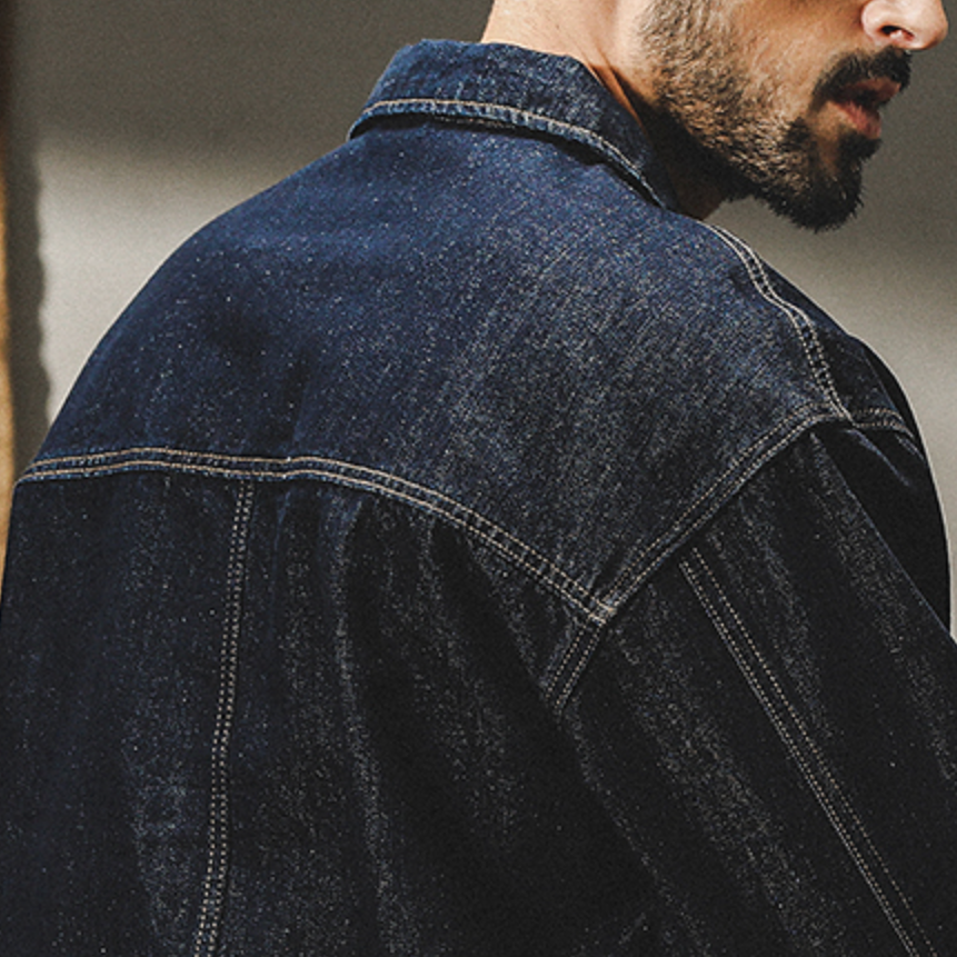 CAMISA DE DENIM Traff JNOL