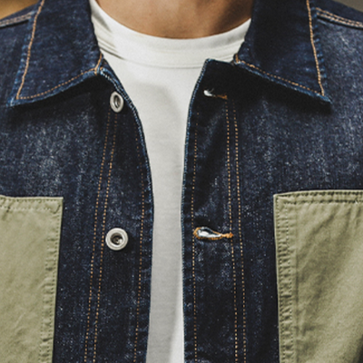 CAMISA DE DENIM Traff JNOL