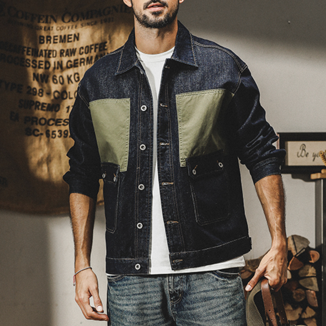 CAMISA DE DENIM Traff JNOL