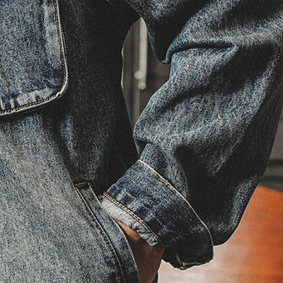CHAQUETA DE DENIM Traff GABA