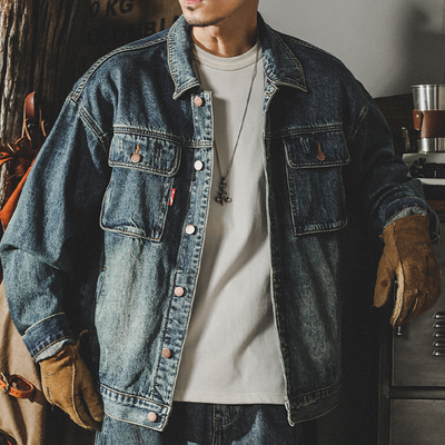 CHAQUETA DE DENIM Traff GABA