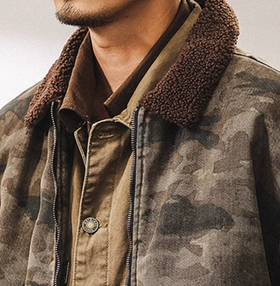 CHAQUETA BOA DE CAMUFLAJE Traff