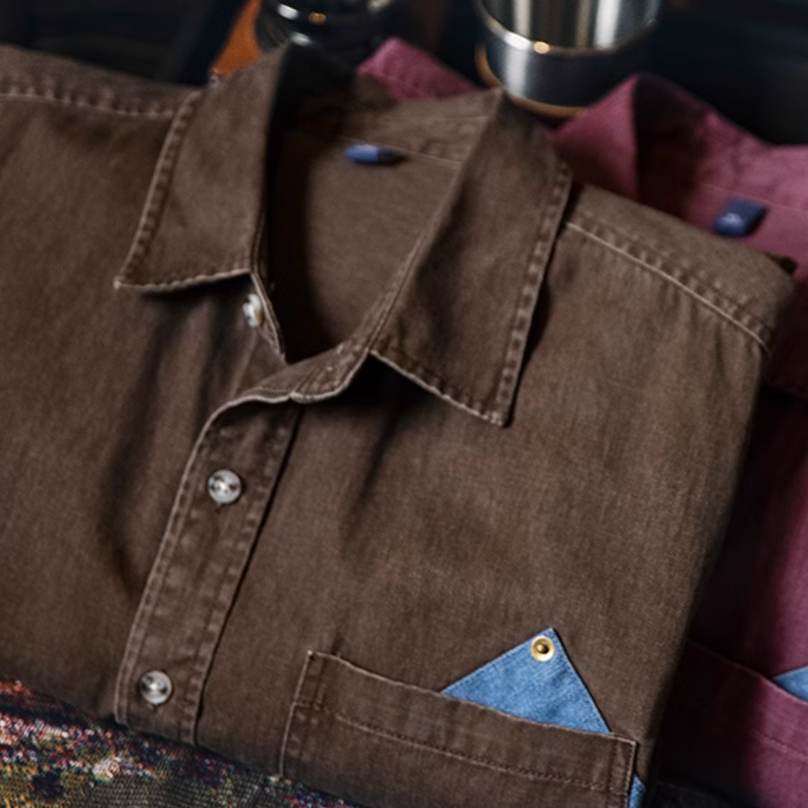 CAMISA RETRO DE BAMBU Traff