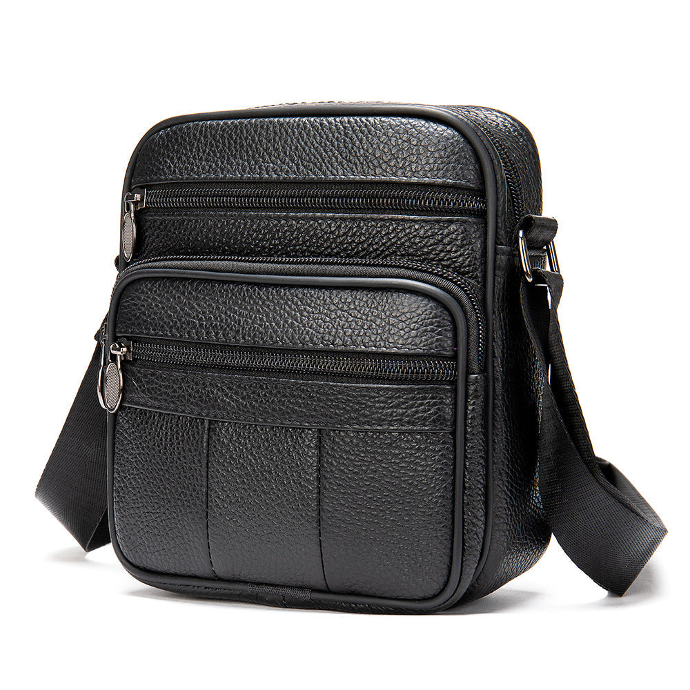 Traff Bolsa de Hombro de Piel de Vaca
