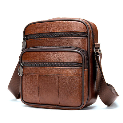 Traff Bolsa de Hombro de Piel de Vaca