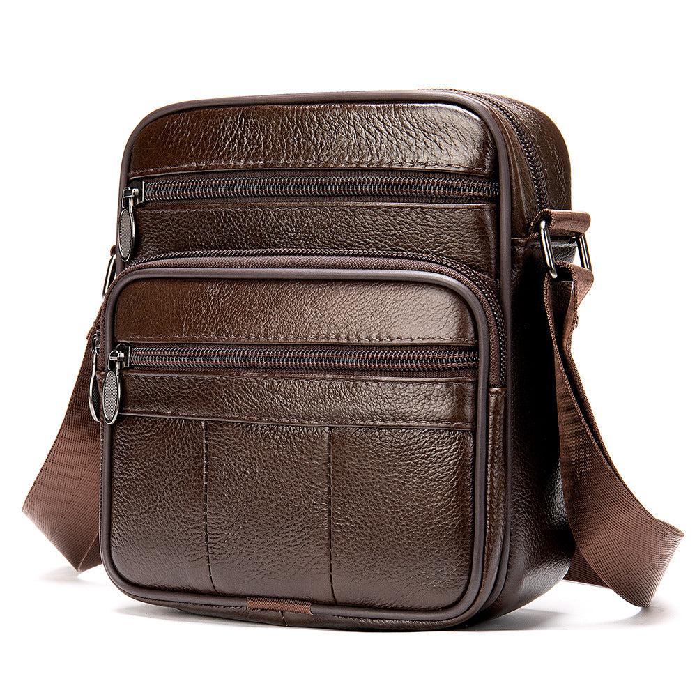 Traff Bolsa de Hombro de Piel de Vaca