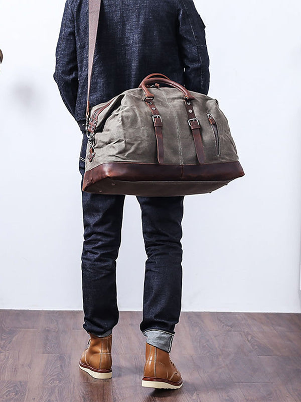 Traff Bolsa de Mano de Estilo Vintage