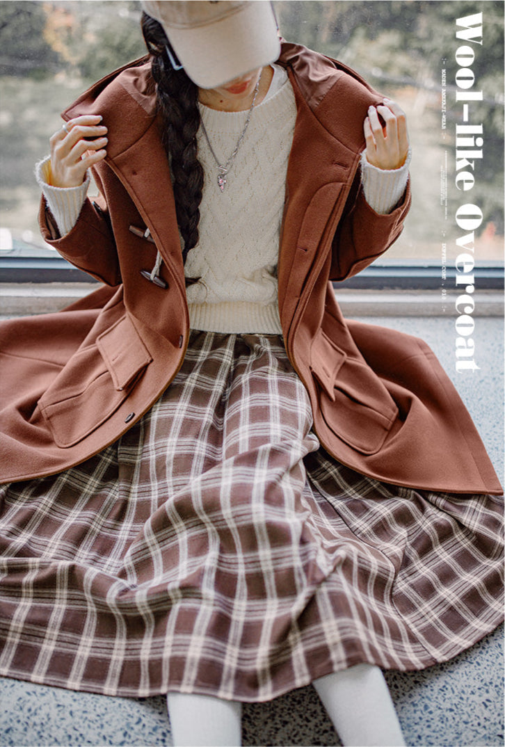 Abrigo de Estilo Universitario Vintage Traff