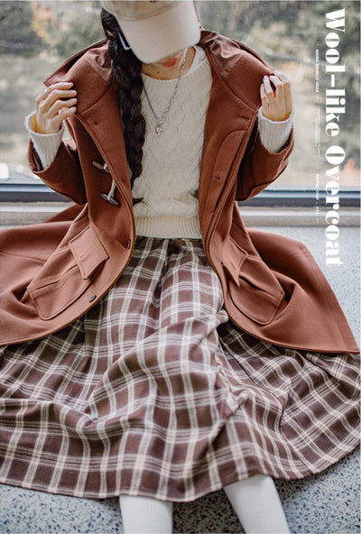 Abrigo de Estilo Universitario Vintage Traff