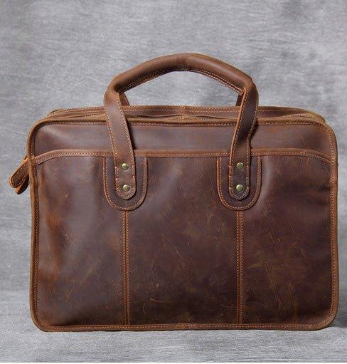 BOLSO DE CUERO UNISEX Traff VGN6740