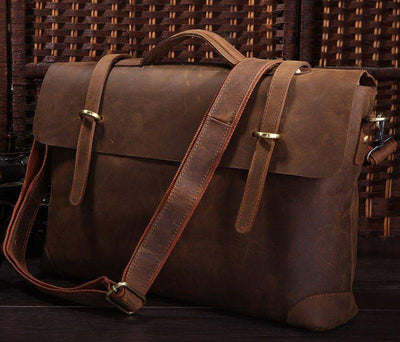 BOLSO DE CUERO UNISEX Traff VGN6737