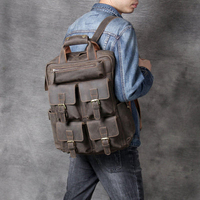 Traff UNISEX BOLSO DE CUERO VGN6754