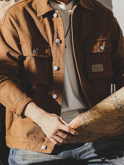 CHAQUETA VINTAGE AMERICANA Traff
