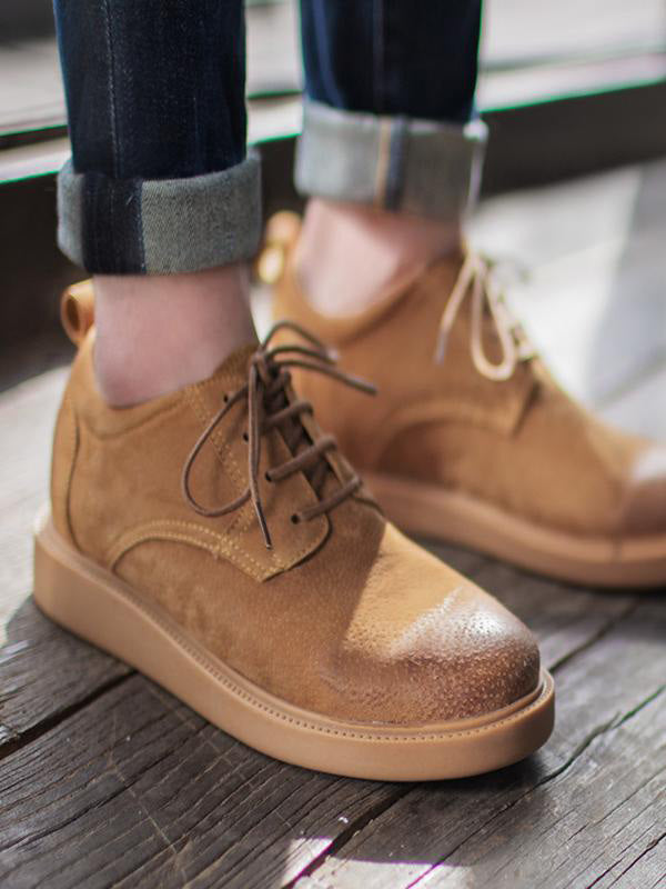 Botas de Cuero Tan Heritage Traff