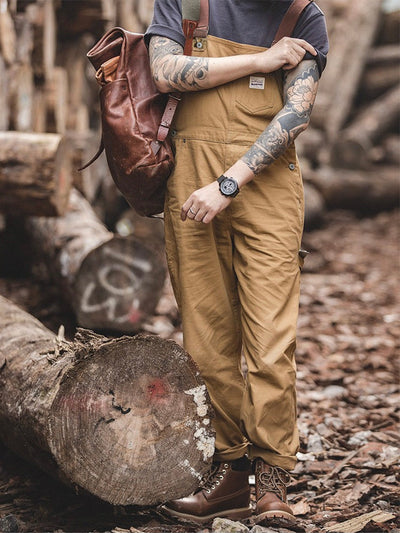 Traff Pantalón de Pato Marrón Tulum