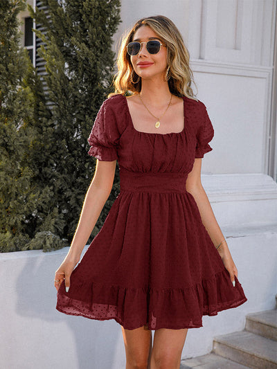 VESTIDO Traff CON VOLANTES